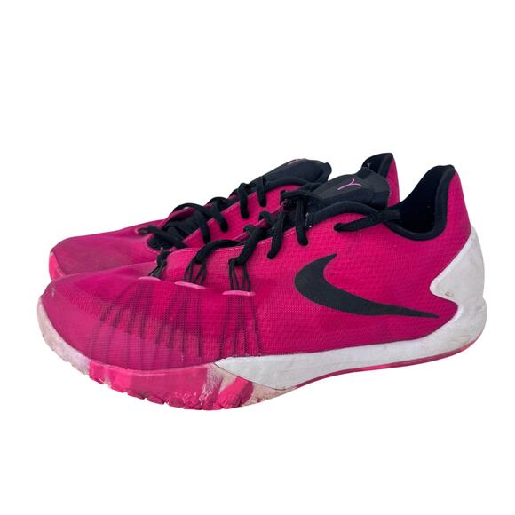 Nike HyperChase TB Basketball‎ Shoes Mens 8 Pink Lace Up Rubber Sole 705363-602 - Picture 2 of 9